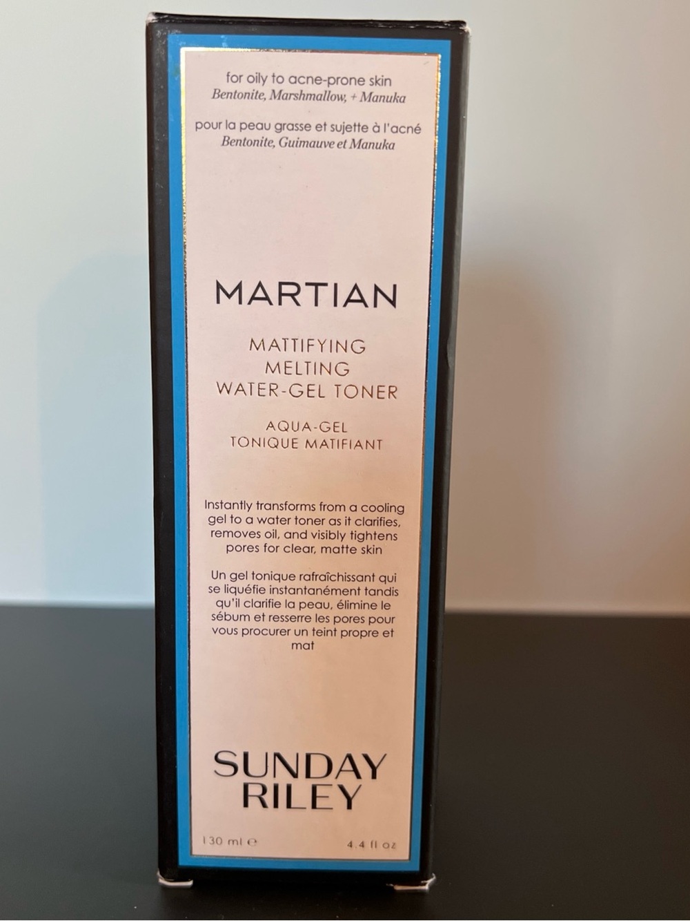 Sunday Riley Martian Mattifying Melting Water-Gel Toner - NEW